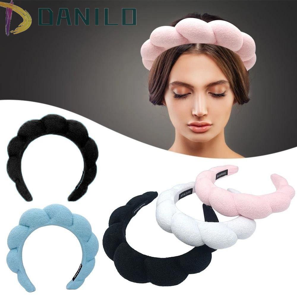 Danilo Băng Đô Cài Tóc Bằng Xốp Thời Trang Thanh Lịch Dành Cho Nữ Rửa Mặt / Trang Điểm