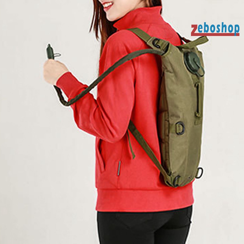 Zeboshop Túi Đựng Nước 3L Họa Tiết Rằn Ri Unisex Tiện Dụng Khi Đi Xe Đạp Leo Núi