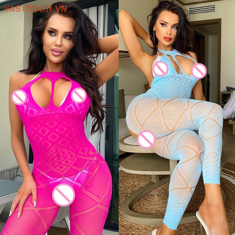 Bộ Đồ Bơi Bikini Dạng Lưới Polyamide Phối Ren Quyến Rũ Cho Nữ