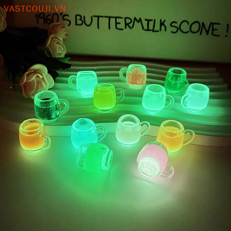 Bộ 5 Cốc Nhựa Phát Quang Dùng Trang Trí Độc Đáo