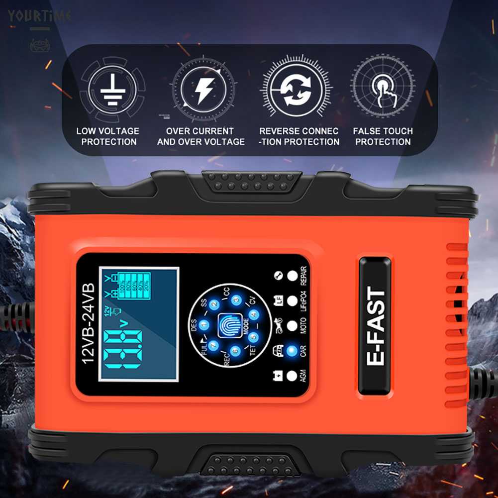 Bộ Sạc Pin Tự Động 7 Cổng 12V 24V Cho Xe Hơi Xe Máy