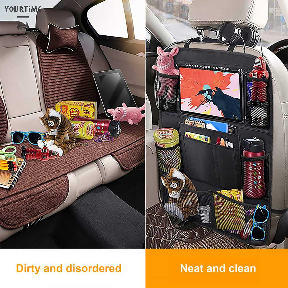 Túi Lưới Đựng Đồ Uống Sức Chứa Lớn Cho Xe Hơi Xe Tải