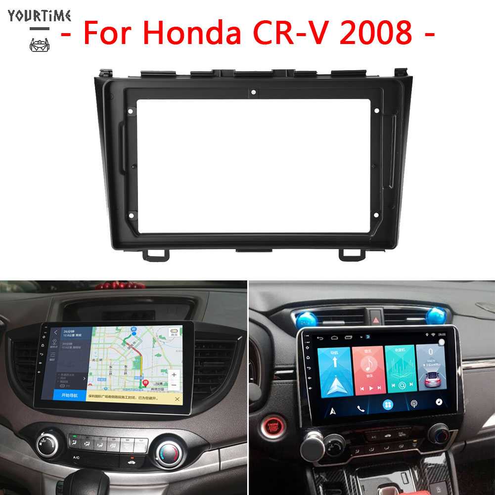 Khung Viền Bảng Điều Khiển Radio 2 DIN Cho Xe Hơi HONDA CR-V 2008