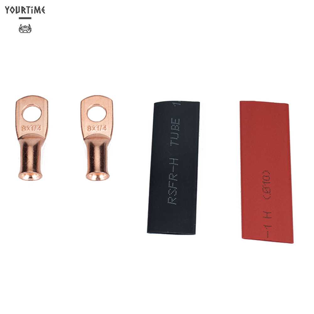 Bộ Ống Co Nhiệt + Kẹp Pin 8Awg