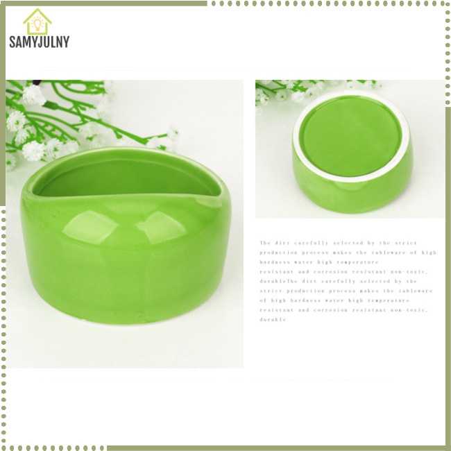 Bát Sứ Đựng Thức Ăn Chống Cắn Cho Chuột Hamster / Thỏ / Sóc