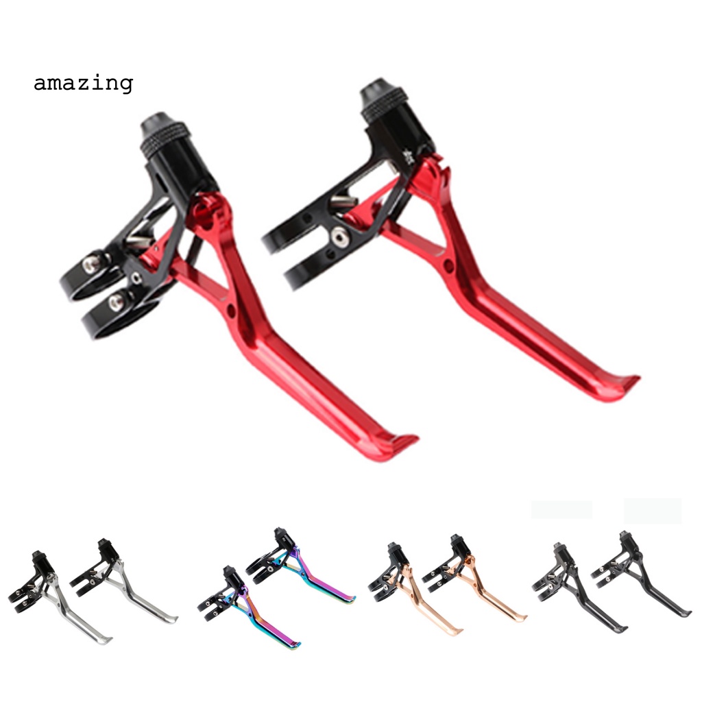 Set 2 Tay Thắng Bằng Hợp Kim Nhôm Trọng Lượng Nhẹ Cho Xe Đạp MTB