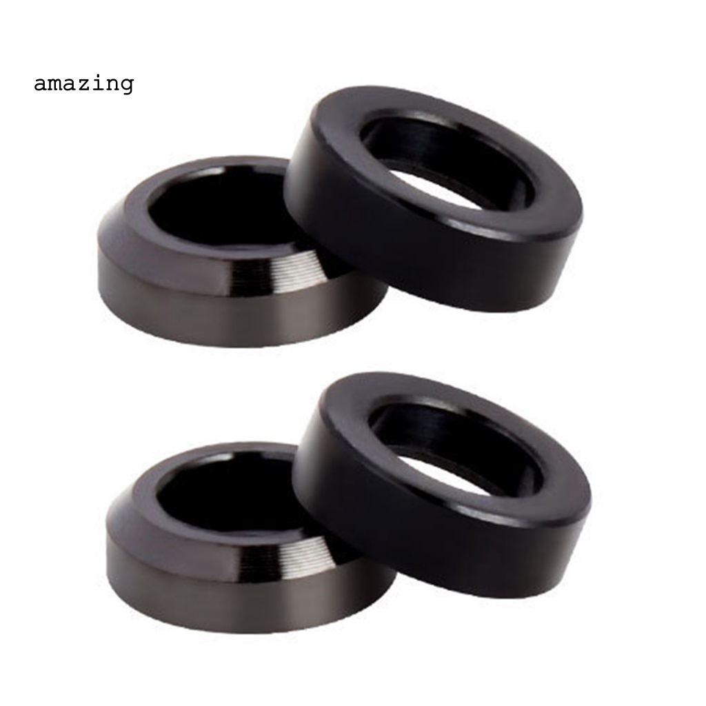 Set 4 Phụ Kiện Kẹp Phanh Cố Định Bằng Kim Loại Cứng Chống Mài Mòn Cho Xe Đạp Leo Núi