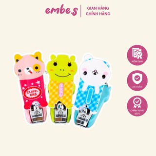 Dụng cụ bấm móng tay hình con vật đáng yêu an toàn cho bé embe.s