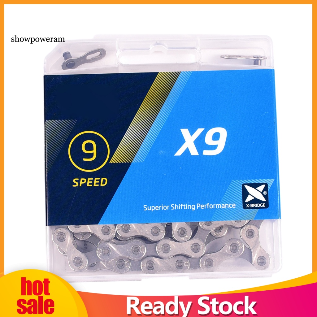 Dây Xích Xe Đạp Leo Núi 116 Mắt Tốc Độ 9 / 27 Siêu Nhẹ SPM