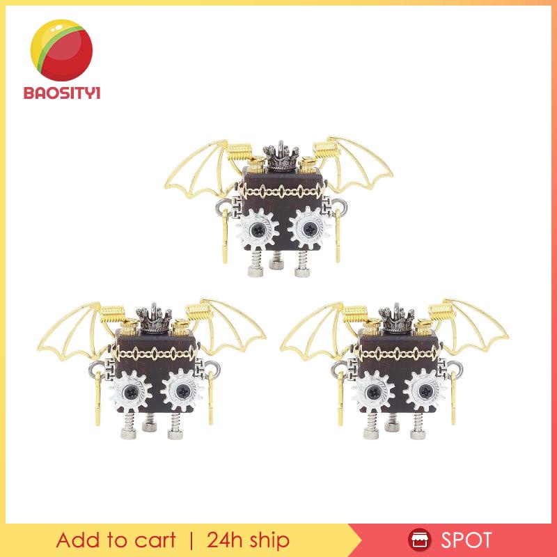 [Baosity 1] Bộ 3 Dụng Cụ Tự Làm Vòng Tay Robot Steampunk Có Móc Khóa