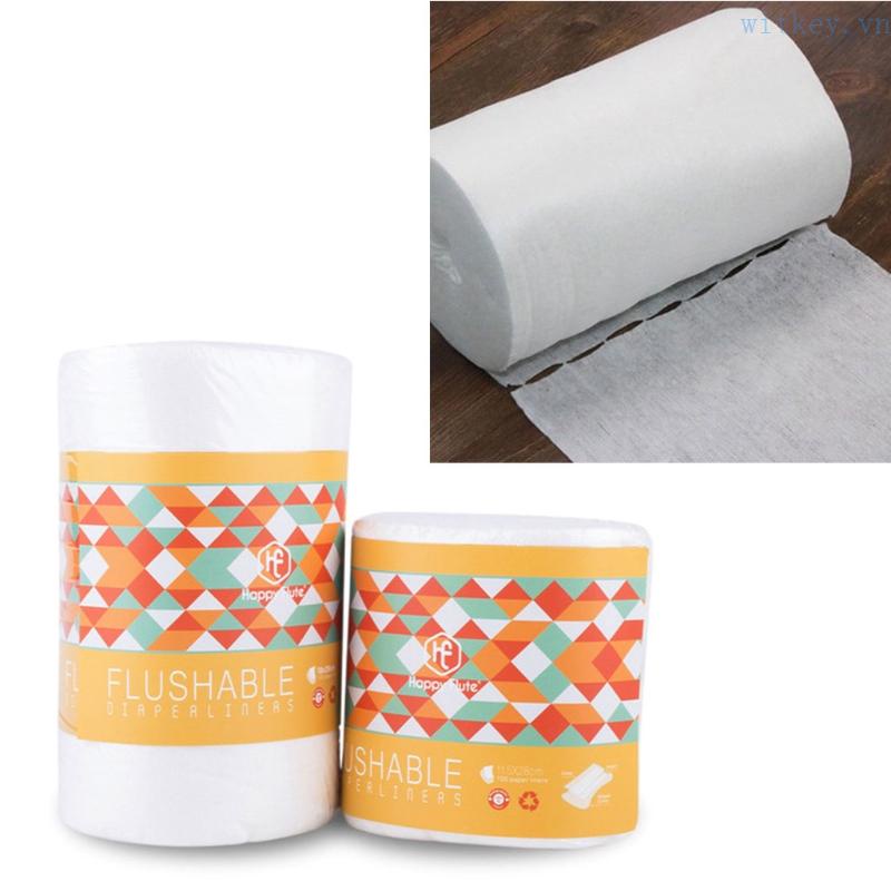 Tấm Lót Thay Tã Dùng Một Lần Bằng Cotton Tiện Dụng Cho Em Bé