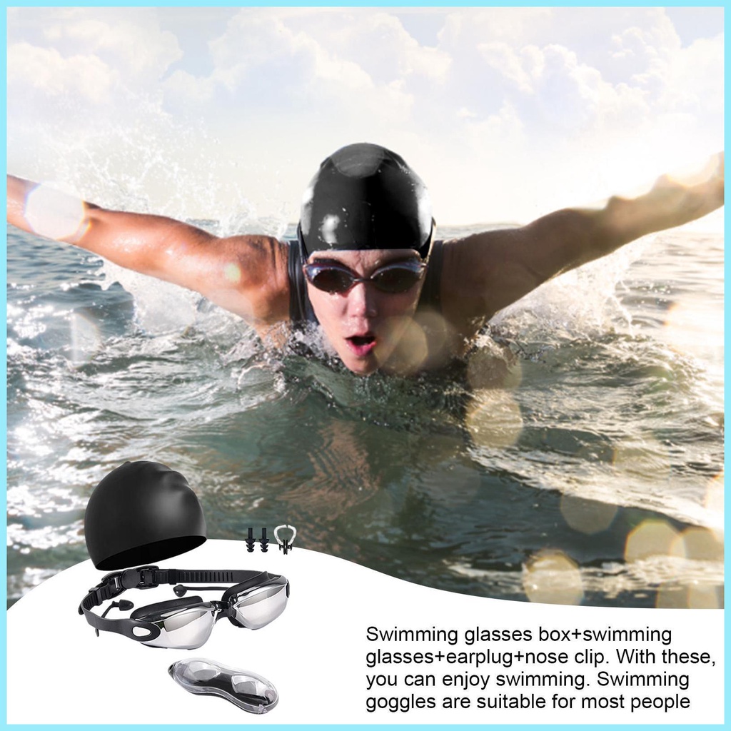 Kính Bơi Chống Thấm Nước Chống Rò Rỉ Tiện Dụng Cho Người Lớn