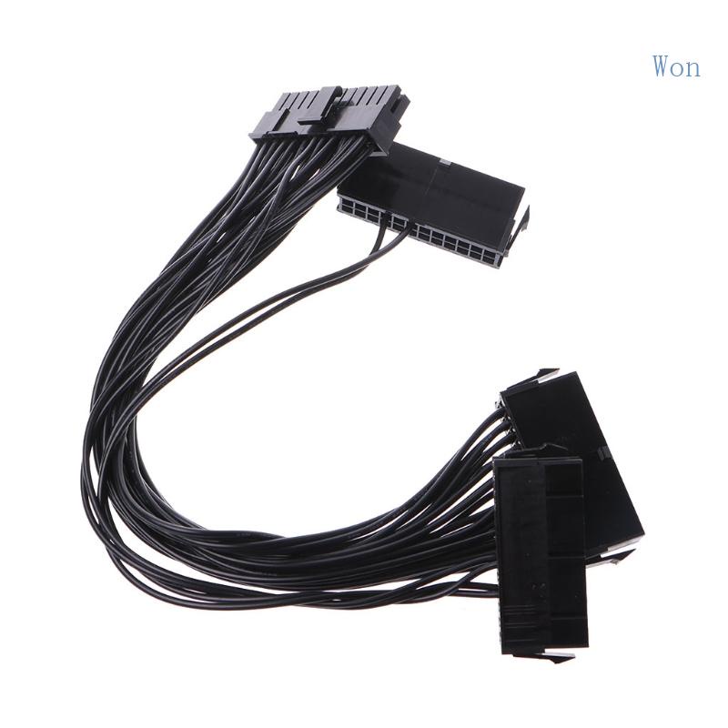 Dây Cáp Nguồn 24Pin 20 + 4Pin PSU ATX 18AWG Chuyên Dụng Dành Cho Máy Ảnh Mining