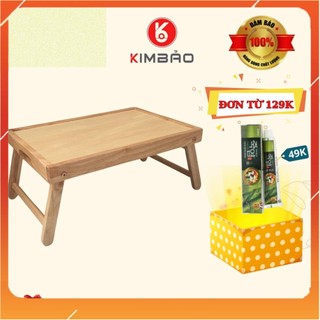 Bàn mini gỗ oliving bed tray chân gập đa năng nội thất kiểu hàn - mui thong 1991