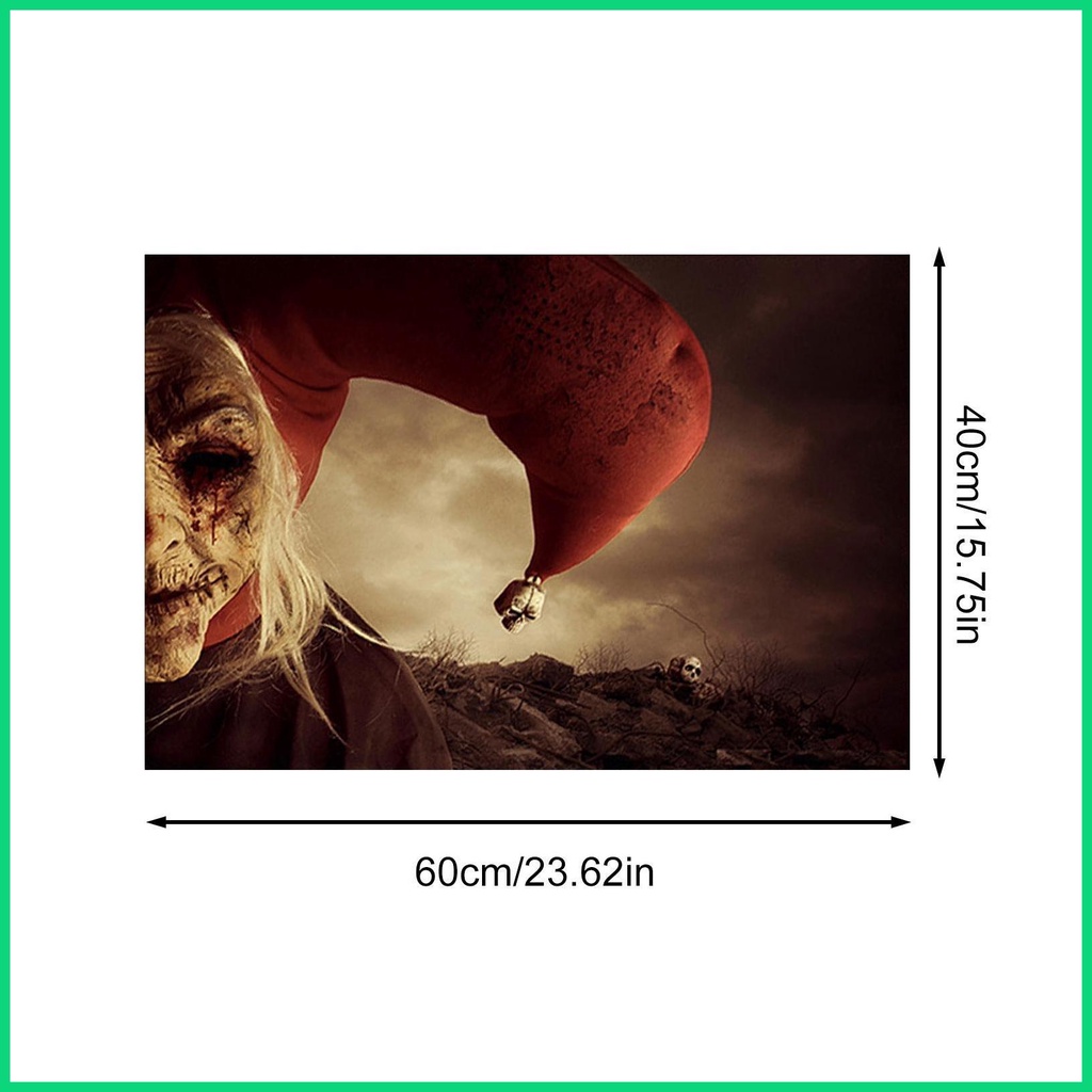 Thảm Trải Sàn Họa Tiết Kinh Dị Chống Trượt Cho Phòng Khách / Văn Phòng