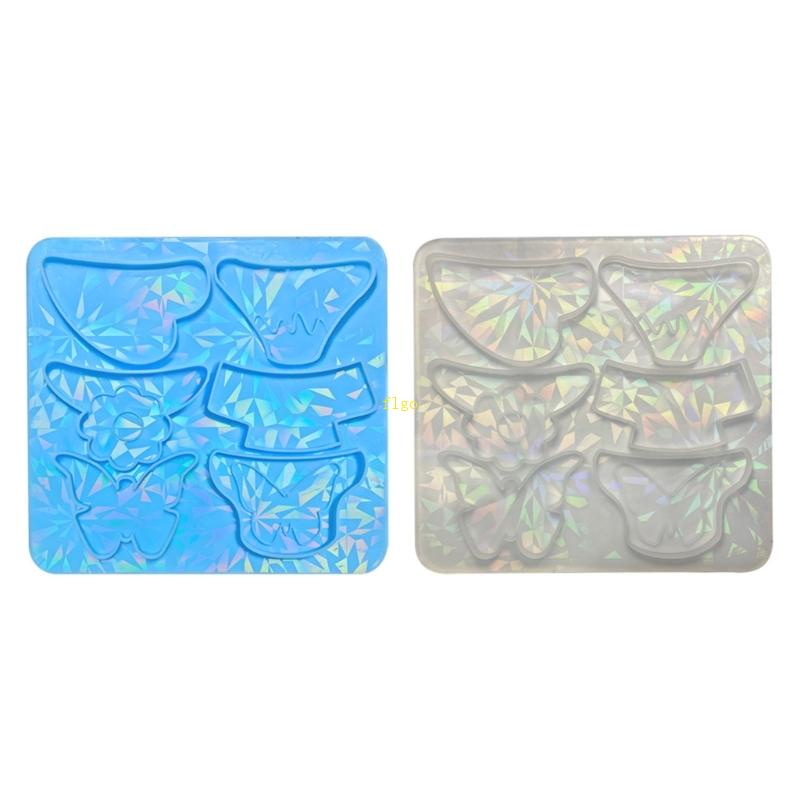 Khuôn Silicone Tạo Hình Kẹp Tóc Trang Sức DIY