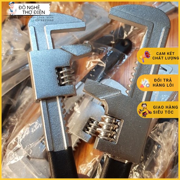 KÌM VẶN TÉC NƯỚC 7,5 CM VÀ 9,5 CM