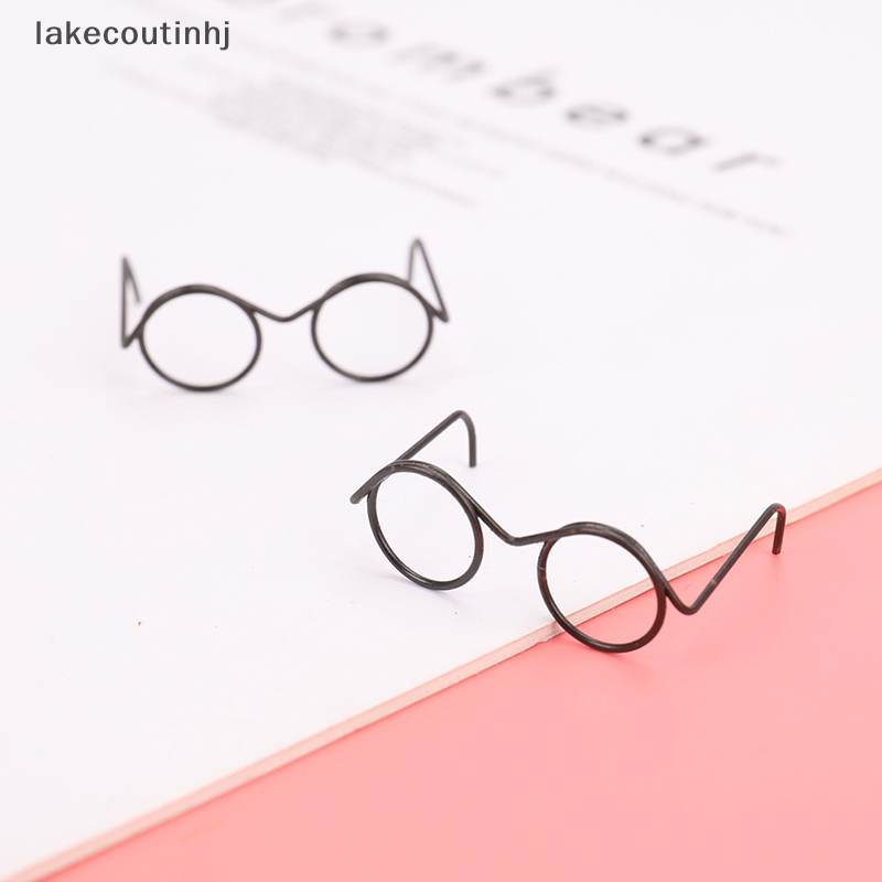 Mắt Kính Gọng Tròn Không Tròng Thời Trang Cho Búp Bê