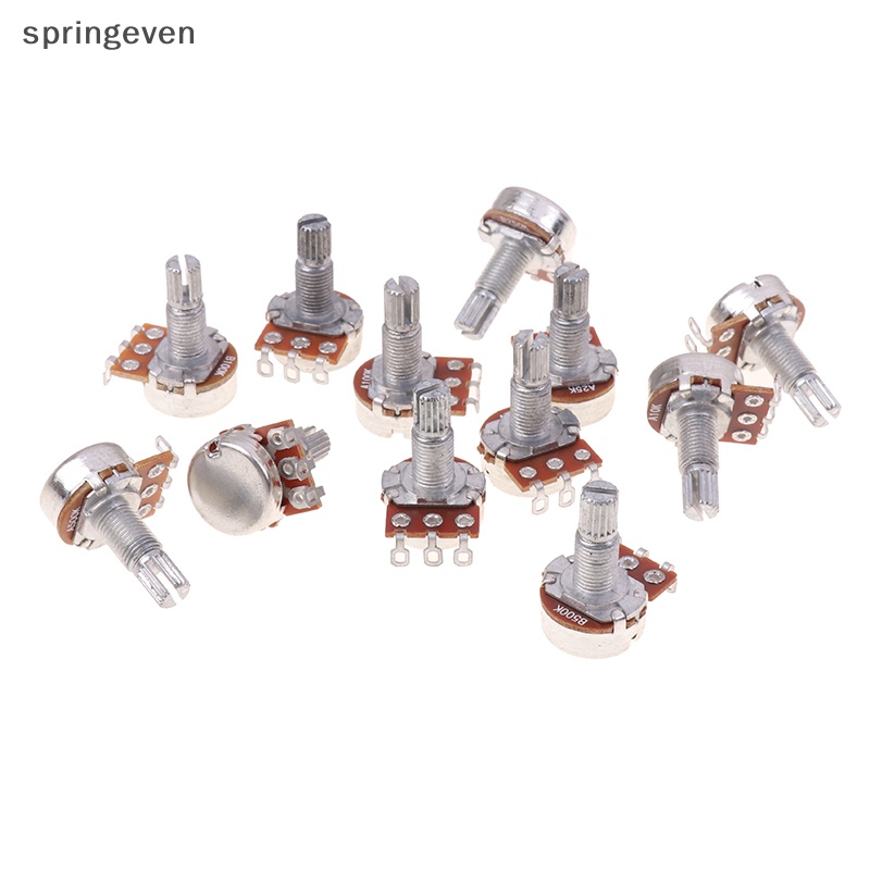 Chiết Áp Trục Đồng Cho Đàn Guitar Điện A250K / B250K / A500K / B500K