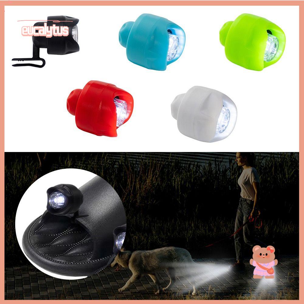 Bộ 1 / 2 Đèn Pha Croc Chế Độ Đèn Nhỏ Có Thể Sạc Lại Trang Trí Giày EUTUS