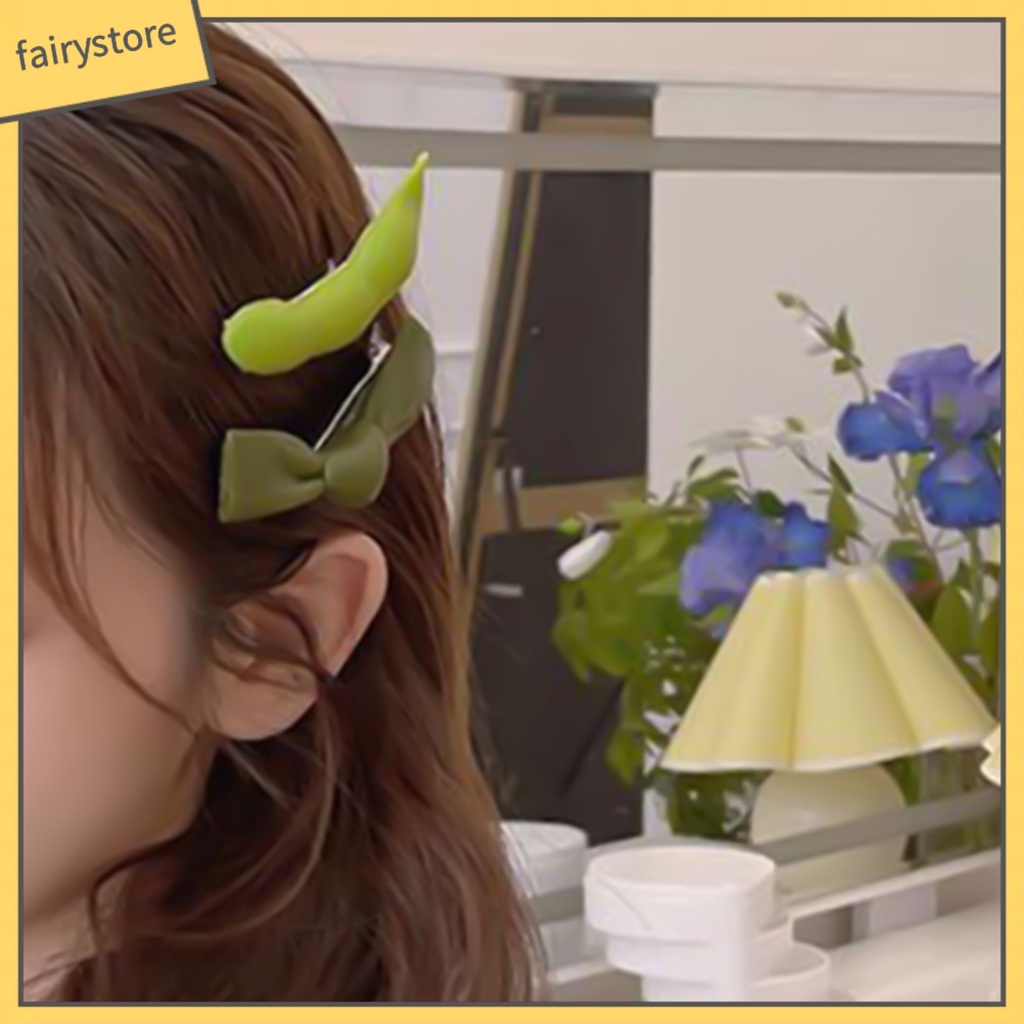 Kẹp Tóc Hình Thức Ăn Bằng PVC Độc Đáo