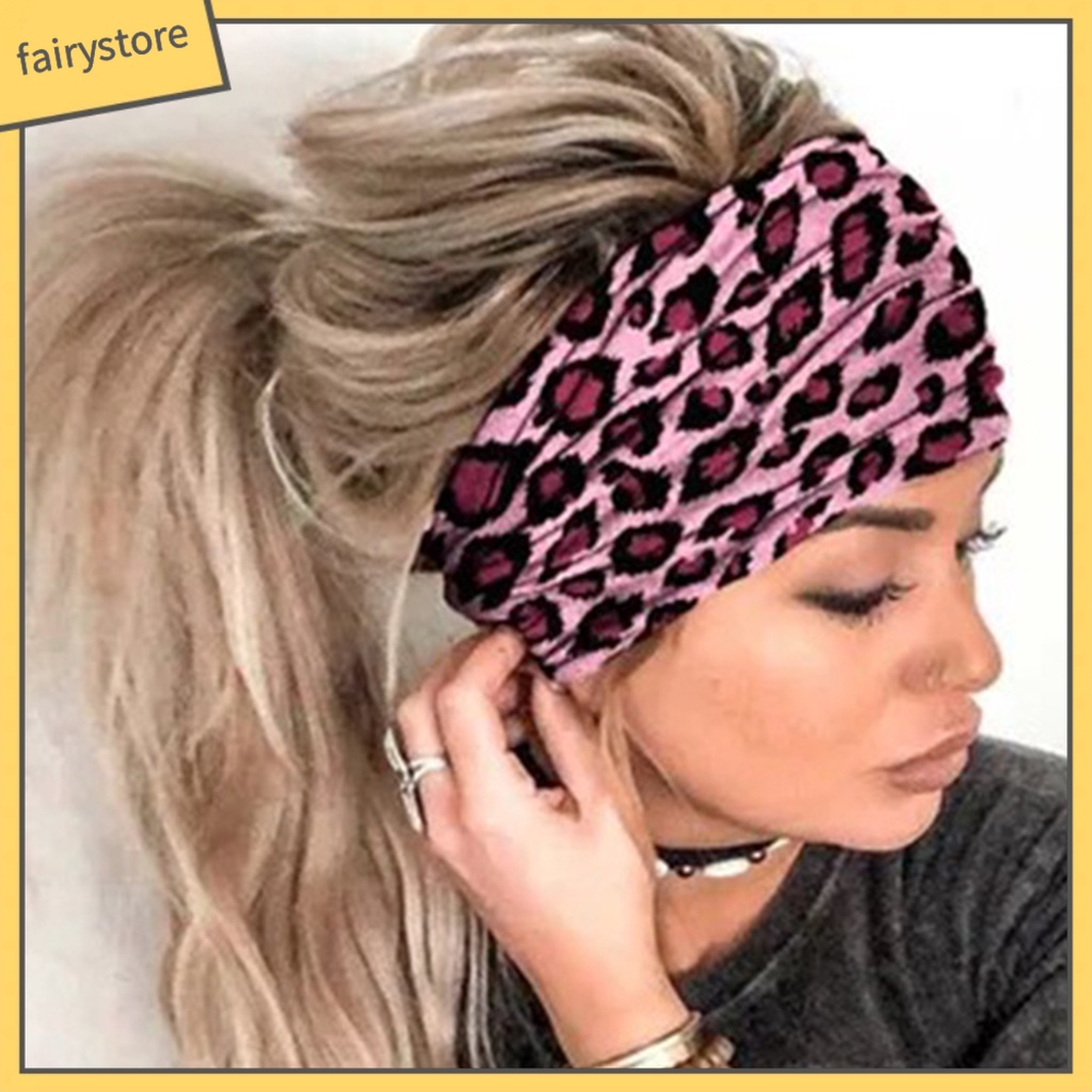 Băng Đô Thể Thao Bản Rộng Co Giãn 3D Cho Nữ