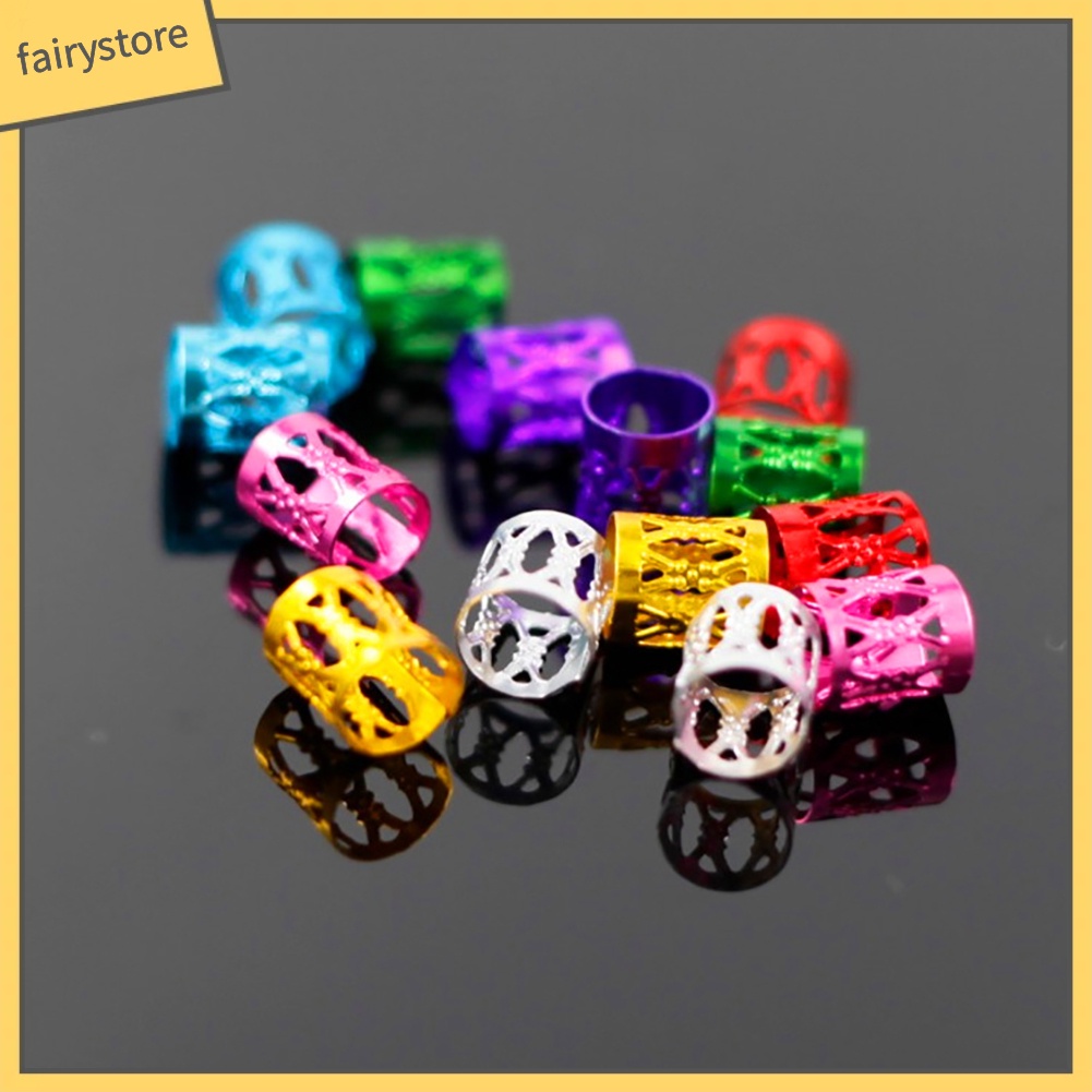 Set 100 Kẹp Tóc Bện Bằng Nhôm Màu Trơn Thời Trang Dành Cho Nữ