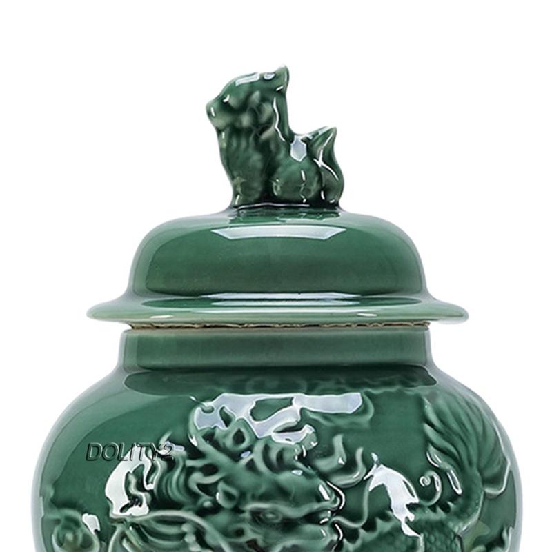 Bộ 2 Lọ Gốm Sứ Đựng Gừng Để Bàn Trang Trí Nhà Cửa / Tiệc Cưới