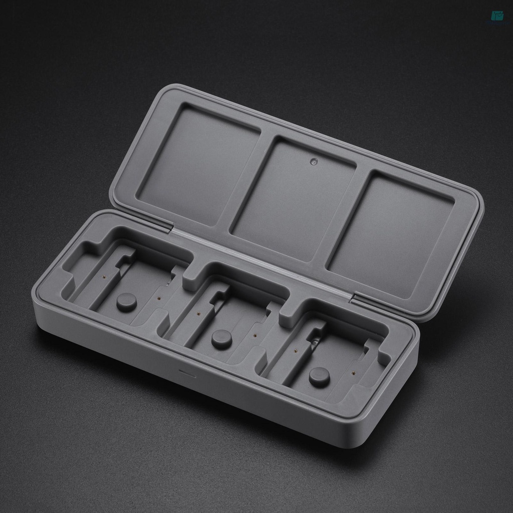 Godox MoveLink ML-C3 Charging Case Wireless Microphone System Charger Charging Box with 3 Slots for Godox MoveLink M1/M2/UC1/UC2 Wireless Microphone Kit