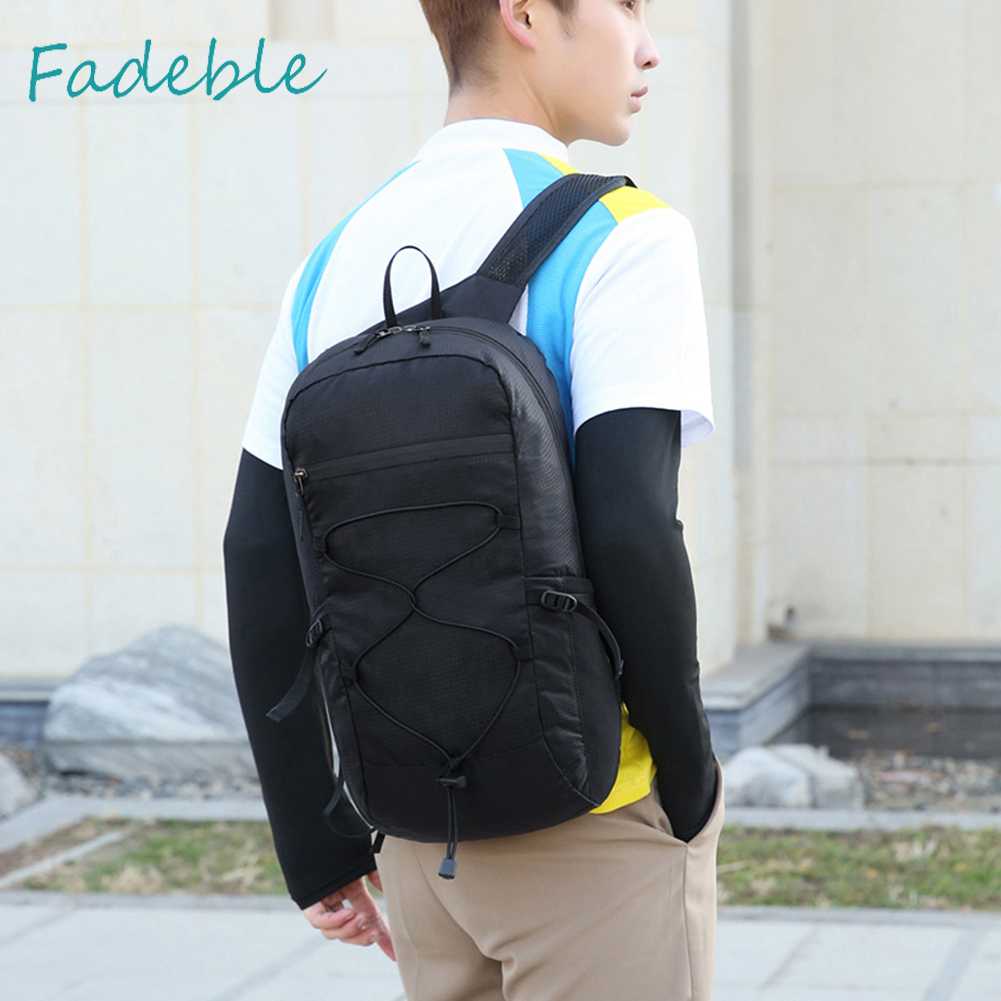 Ba Lô Nylon Gọn Nhẹ Có Thể Gấp Gọn Dùng Cho Leo Núi / Cắm Trại /