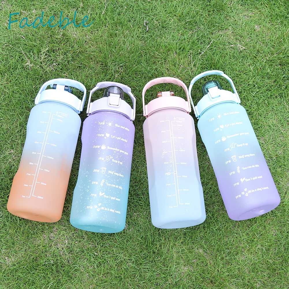 Bình Nước Thể Thao 2000ml Chống Rò Rỉ Tiện Dụng