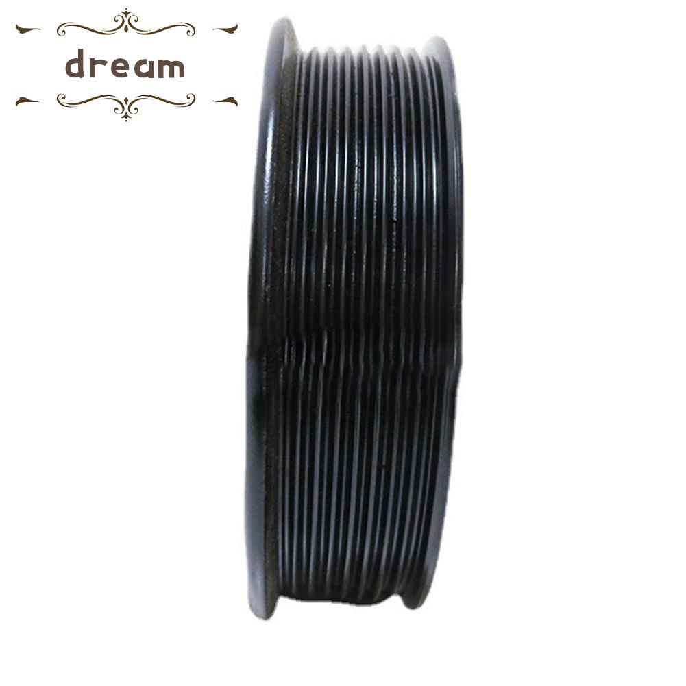 【DREAMLIFE】Fan Belt Pulley 1000g 18.1*14.1*14cm 1Pcs 3914458 Black Easy To Install