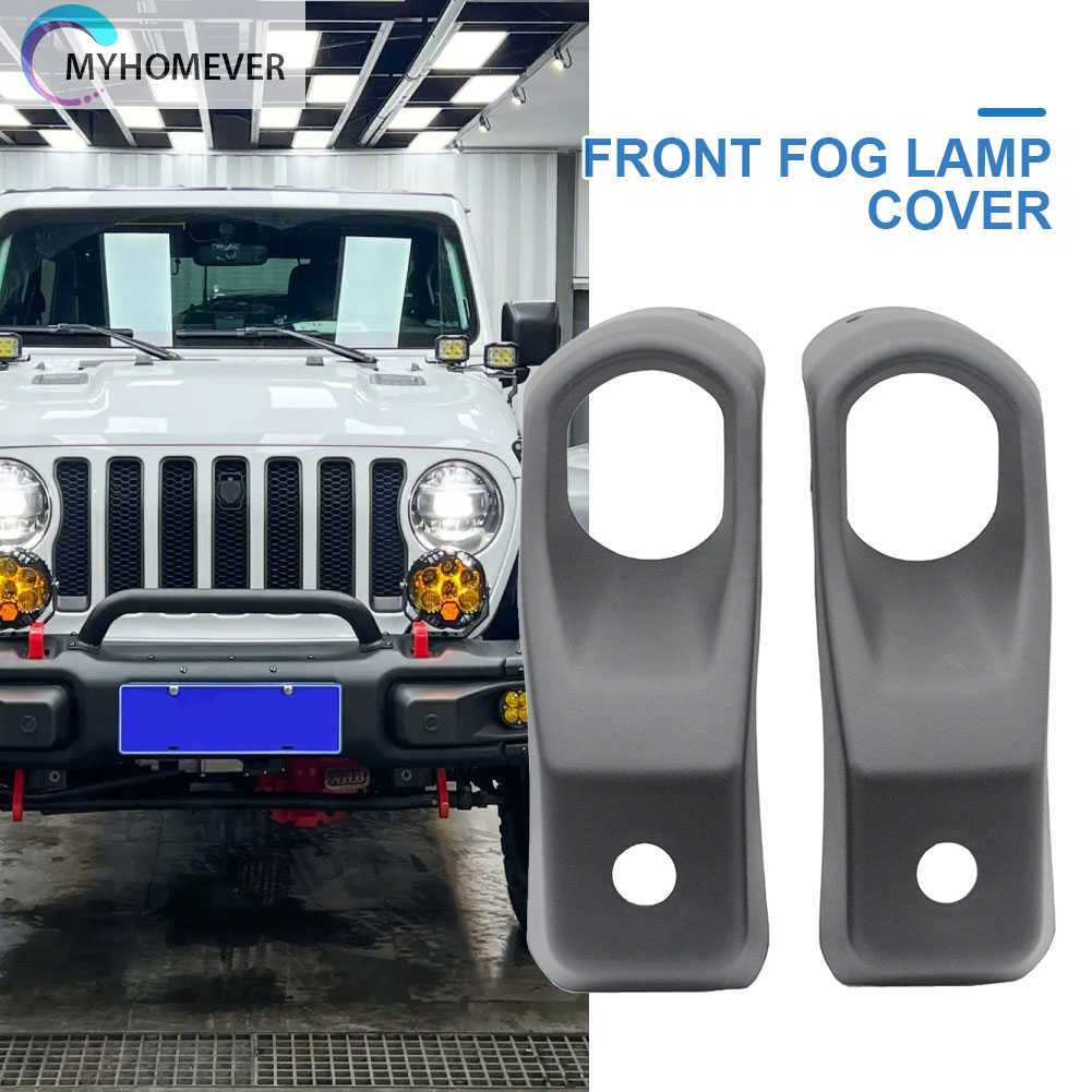 Bộ 2 Ốp Đèn Pha Chống Mòn Cho Jeep Wrangler