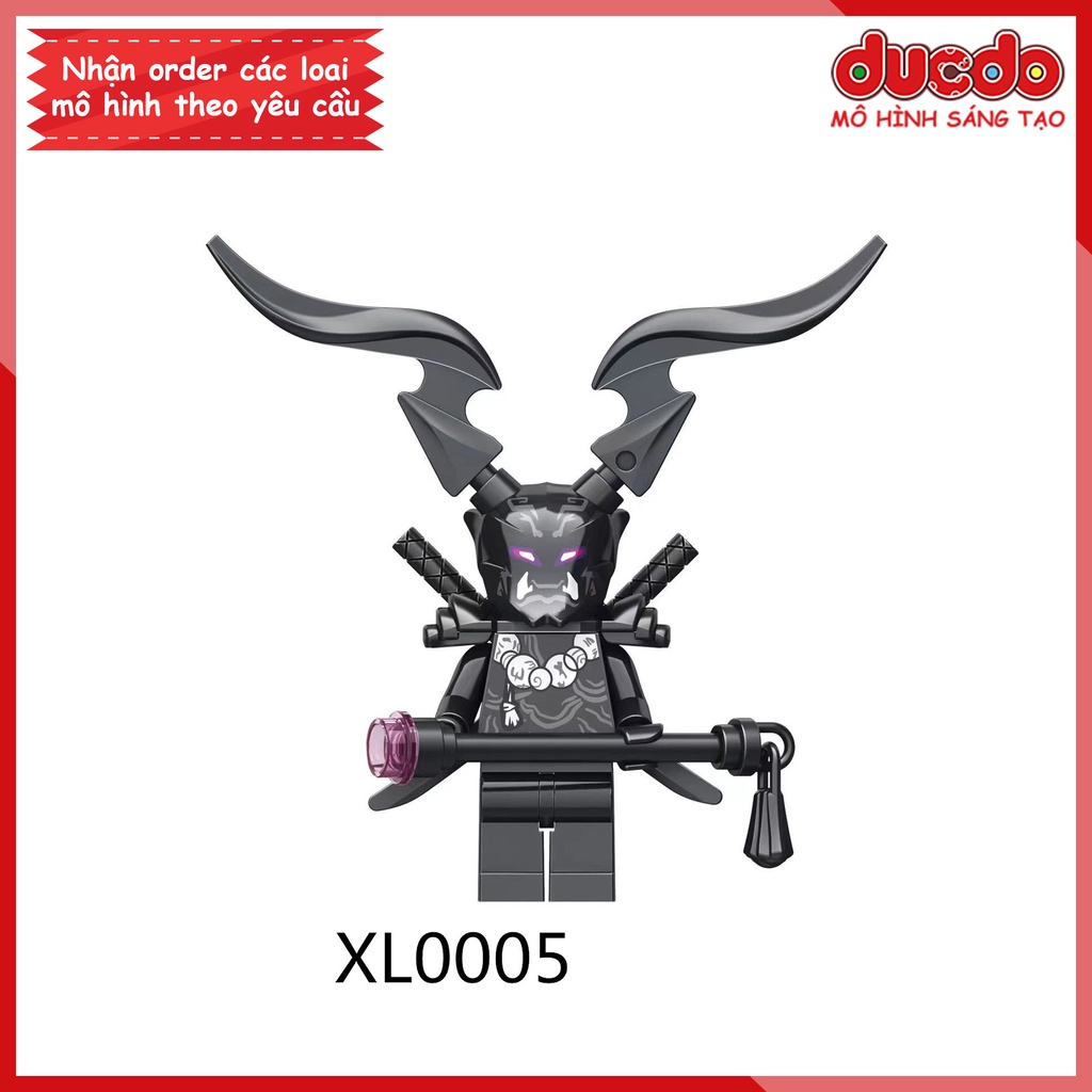Minifigures các nhân vật Ninjago tuyệt đẹp - Đồ chơi Lắp ghép Xếp hình Mini Ninja Mô hình XL0001 - XL0005