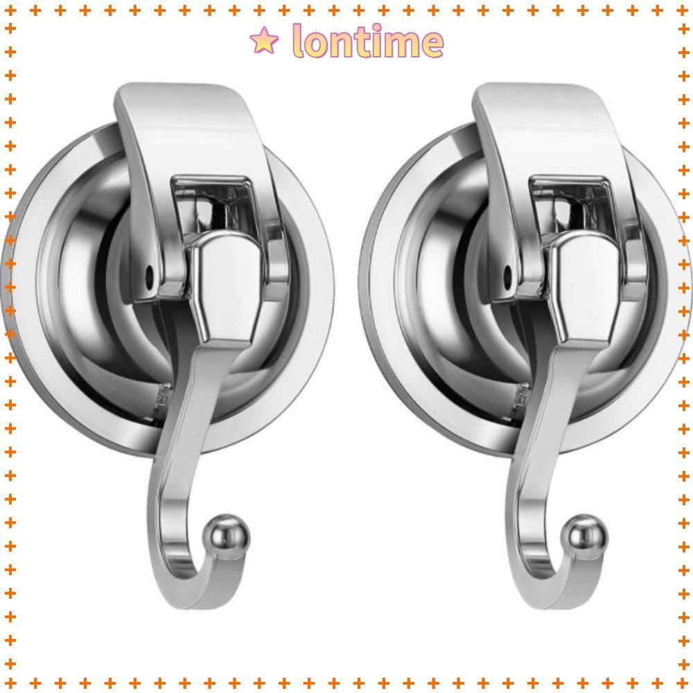 2 Móc Treo Đồ Có Giác Hút Gắn Tường Không Đục Lỗ Bằng Nhựa