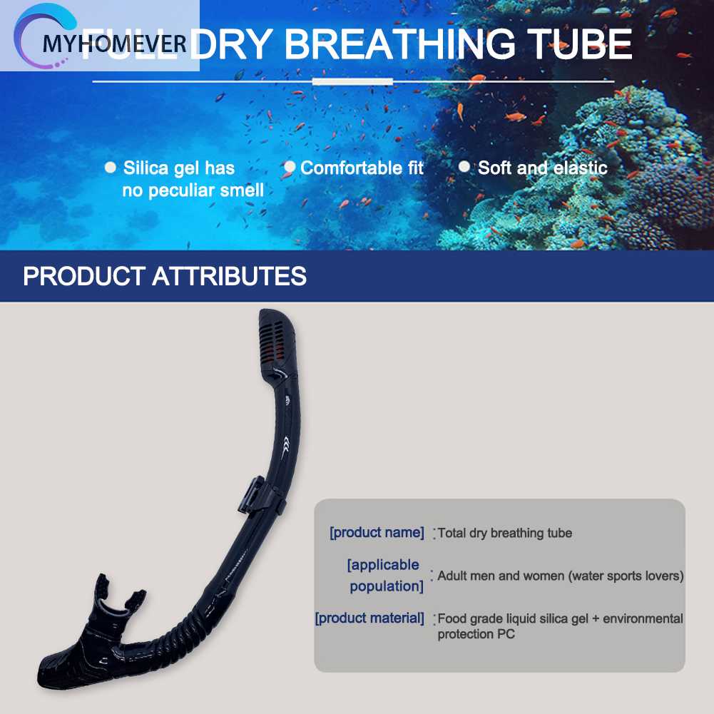 Ống Thở Lặn Bằng Silicone Chất Lượng Cao