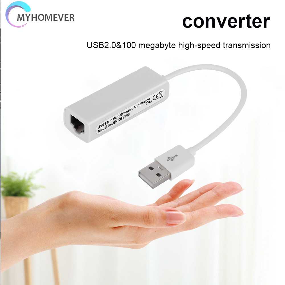 Thẻ Mạng Mở Rộng Chuyển Đổi Usb 2.0 Sang RJ45
