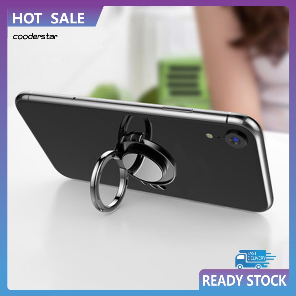 Giá Đỡ Điện Thoại Siêu Mỏng Có Vòng Nhẫn Đeo Ngón Tay Tiện Dụng