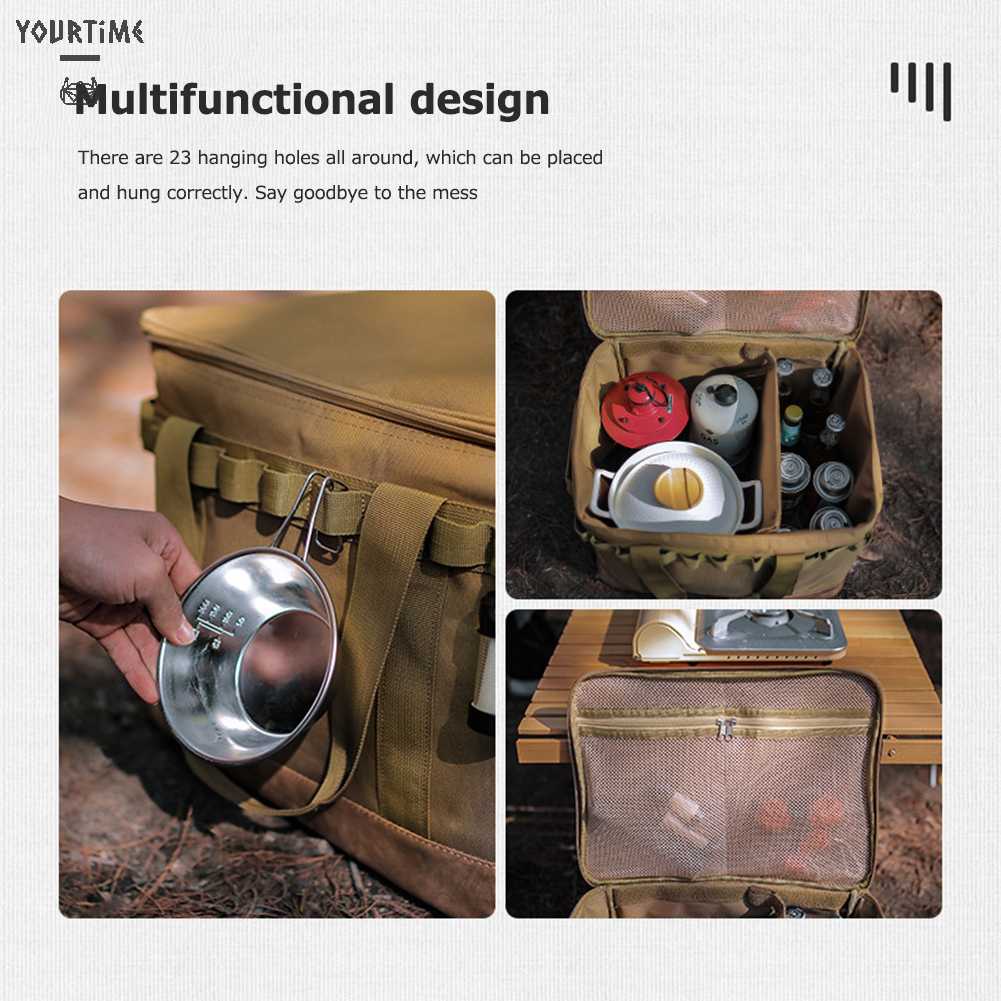 Túi Đựng Dụng Cụ Ăn Uống Sức Chứa Lớn Tiện Dụng Khi Đi Cắm Trại