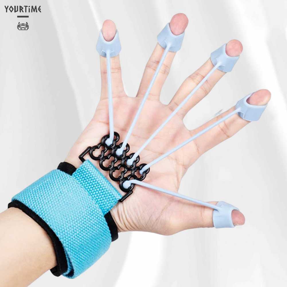 Dụng Cụ Nới Rộng Ngón Tay 5 Ngón Bằng Silicone Di Động Hỗ Trợ Luyện Tập Gym