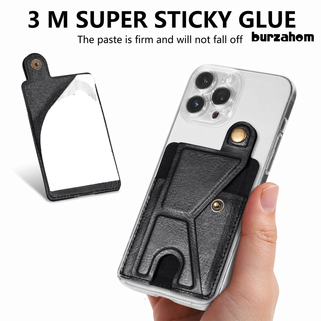 [BU] Kẹp Giữ Thẻ / Điện Thoại Hình Chữ K Ẩn Tự Dính Dùng Hàng Ngày Cho Cuộc Sống Hàng Ngày