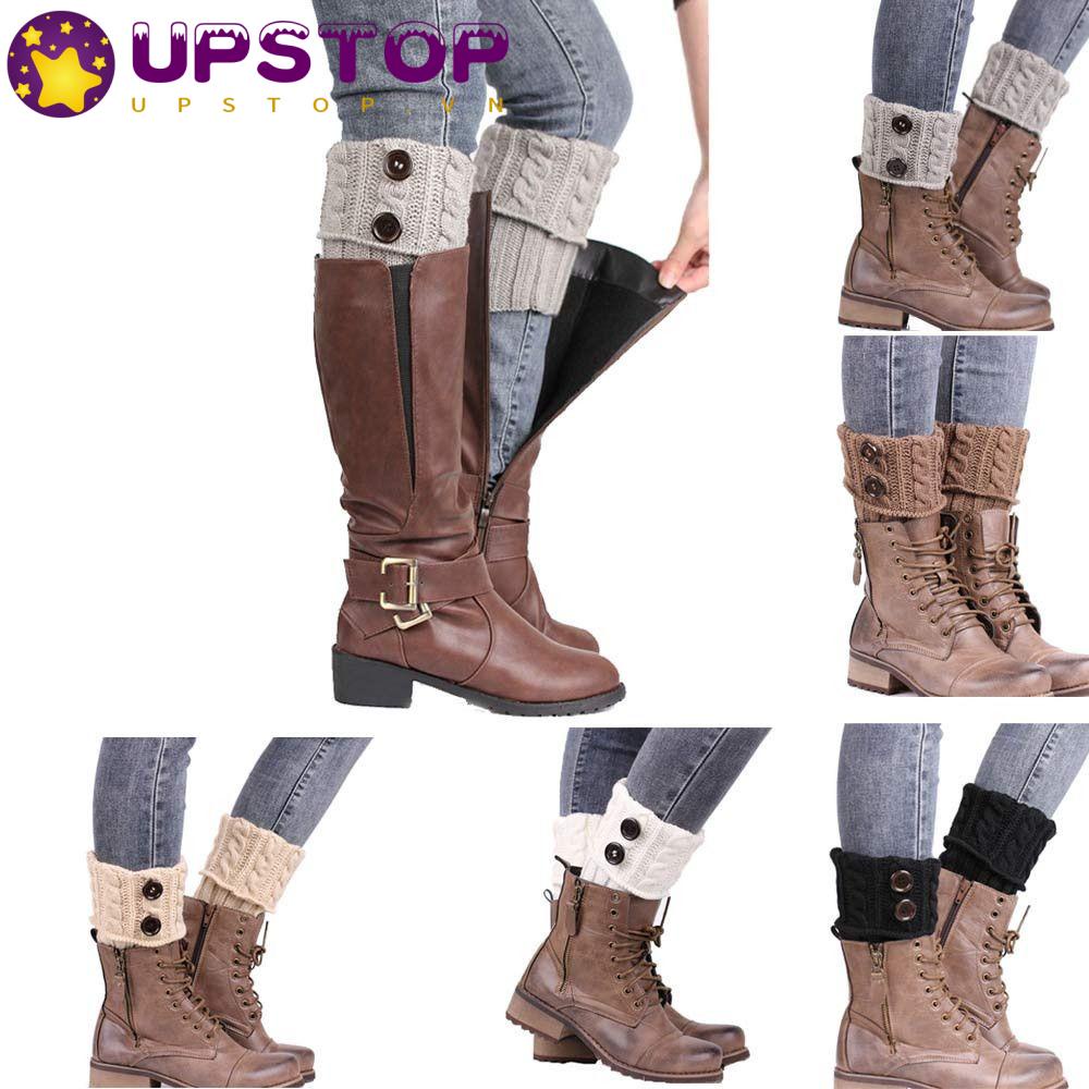 Vớ Đan Len Giữ Ấm Chân Thời Trang Cho Nữ