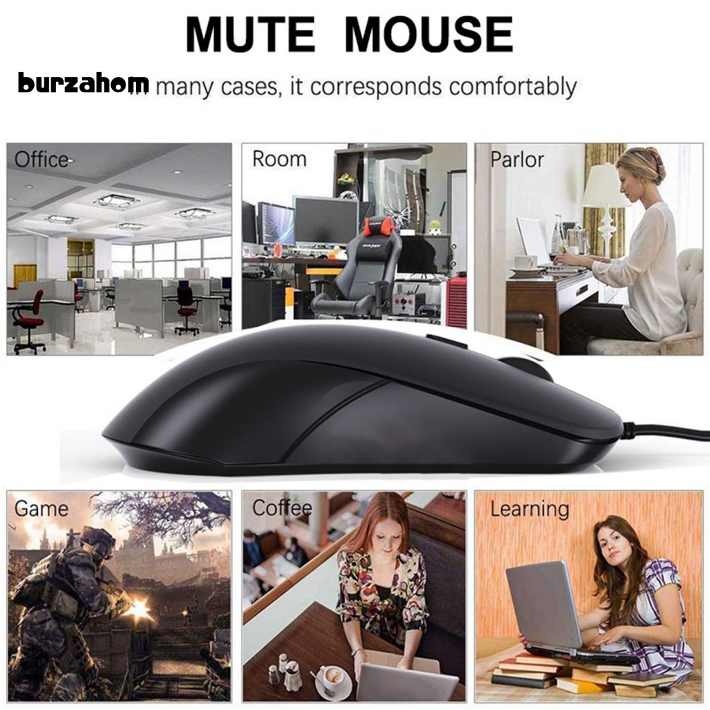 Chuột Quang Chơi Game Có Dây 1200DPI