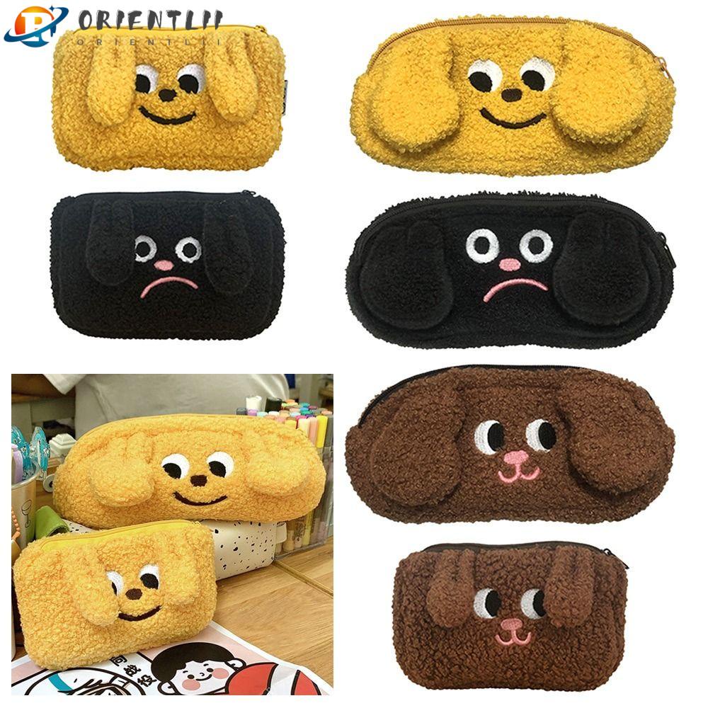 Bóp Viết Nhồi Bông Ngăn Chứa Rộng Thời Trang Đáng Yêu