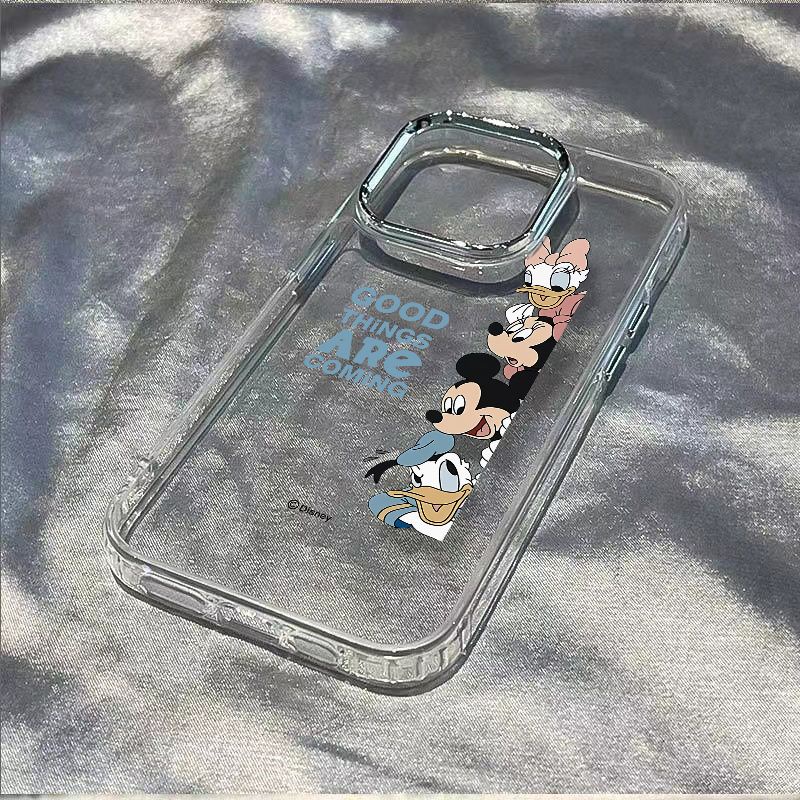 ✅Ốp Điện Thoại Dẻo Họa Tiết Hoạt Hình Mickey Dễ Thương Chống Sốc Cho Iphone1214Pro7 8 plus 11 13 1214Pro7