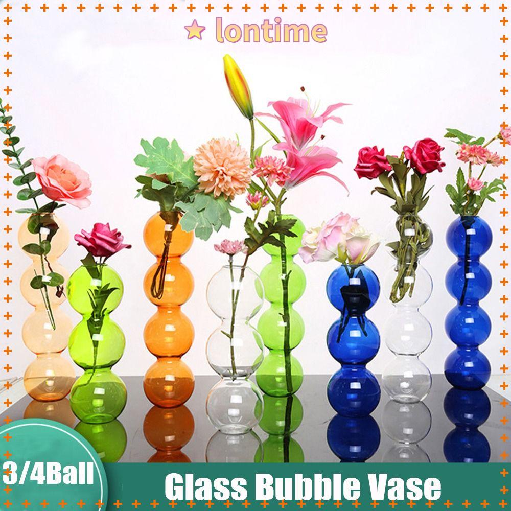 Bình Hoa Thủy Tinh Kiểu Dáng Đơn Giản Dùng Để Trang Trí Phòng Khách