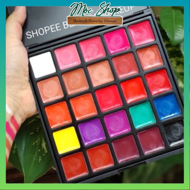 BẢNG SON MÀU TRỘN ĐỦ TONE 25 MÀU