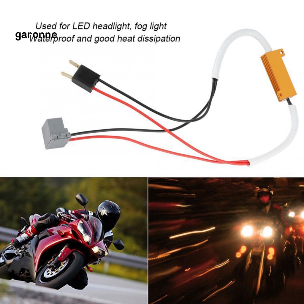 Set 2 Bộ Giải Mã Đèn Pha Chống Sương Mù Cho H7