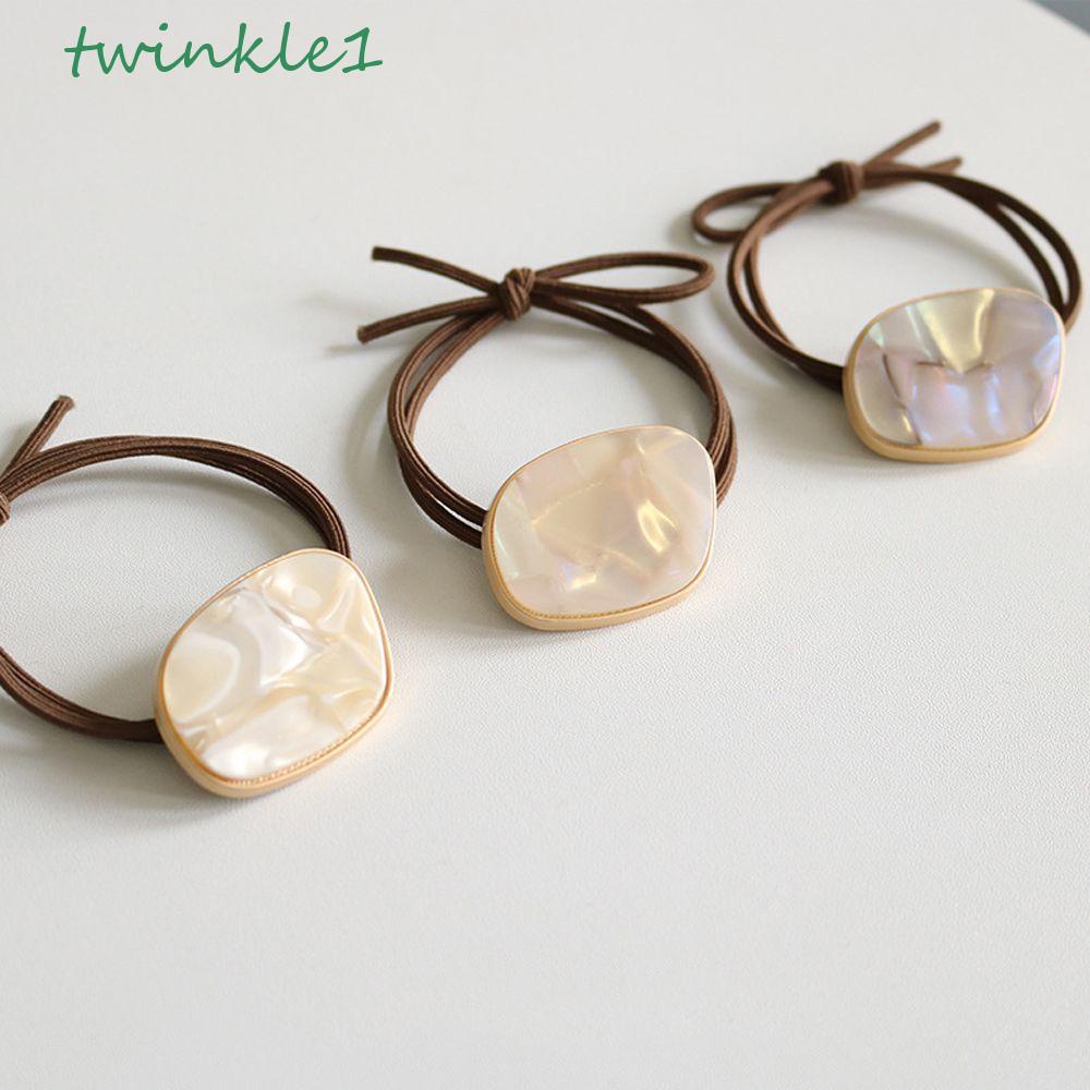 Dây Buộc Tóc Co Giãn Lấp Lánh Sang Trọng Cho Nữ