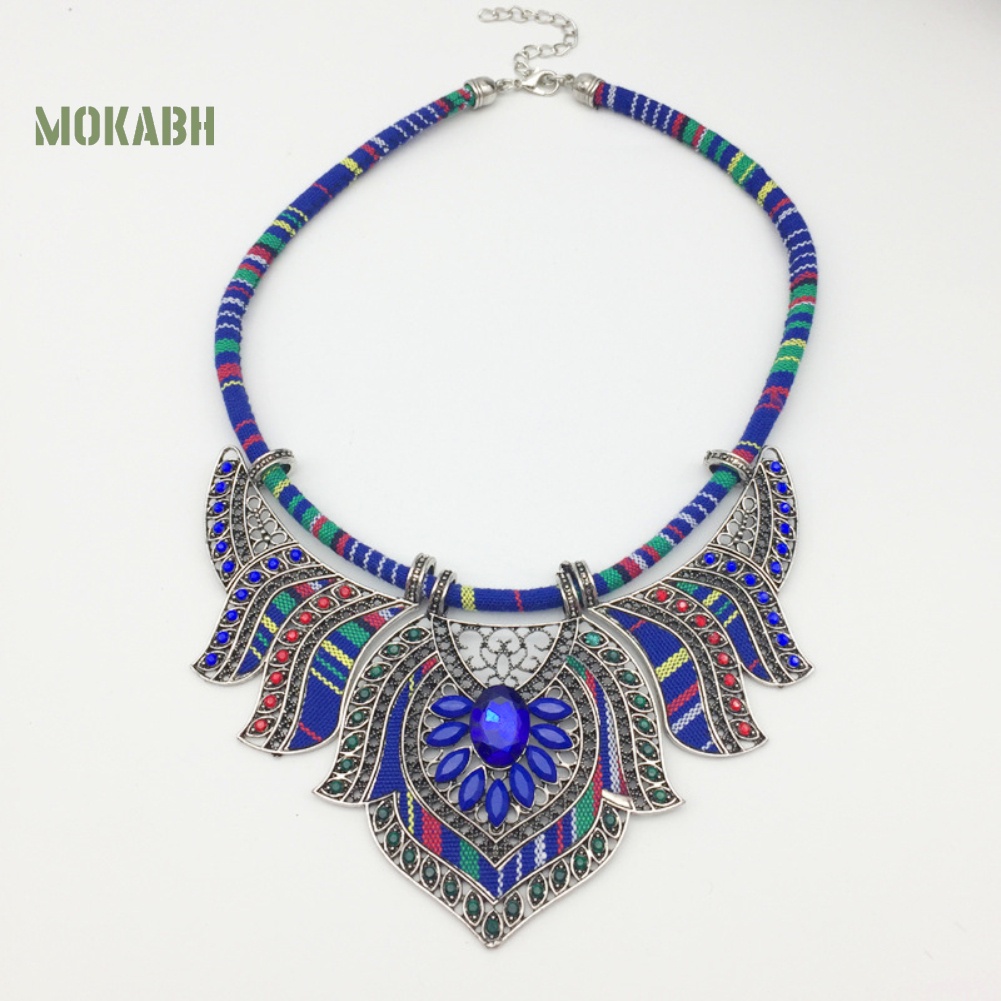 [Mok Abh] Vòng cổ Theo Phong Cách Vintage Đính Đá